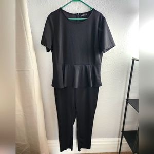 Shein Peplum Jumpsuit
